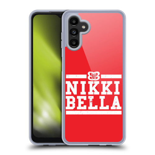 WWE Nikki Bella Logotype Soft Gel Case for Samsung Galaxy A13 5G (2021)
