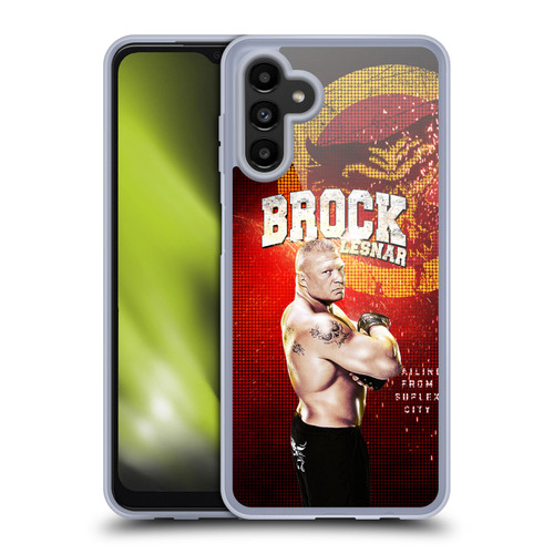 WWE Superstars Brock Lesnar Soft Gel Case for Samsung Galaxy A13 5G (2021)