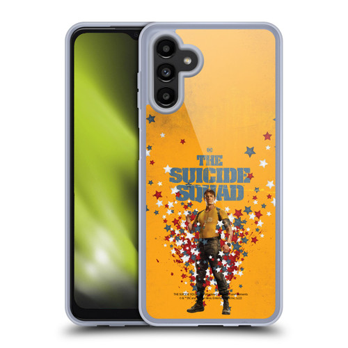 The Suicide Squad 2021 Character Poster Rick Flag Soft Gel Case for Samsung Galaxy A13 5G (2021)