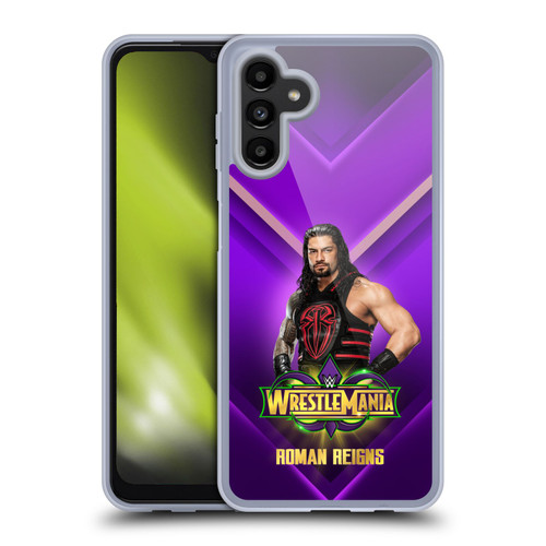 WWE Wrestlemania 34 Superstars Roman Reigns Soft Gel Case for Samsung Galaxy A13 5G (2021)
