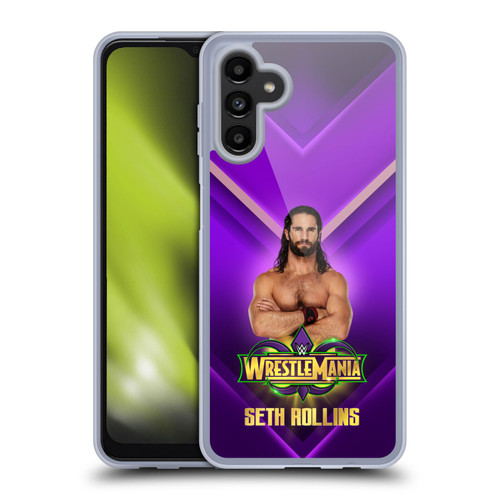 WWE Wrestlemania 34 Superstars Seth Rollins Soft Gel Case for Samsung Galaxy A13 5G (2021)