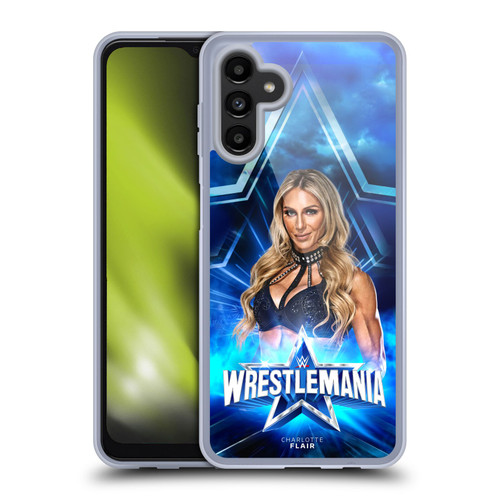 WWE Wrestlemania 38 Superstars Charlotte Flair Soft Gel Case for Samsung Galaxy A13 5G (2021)