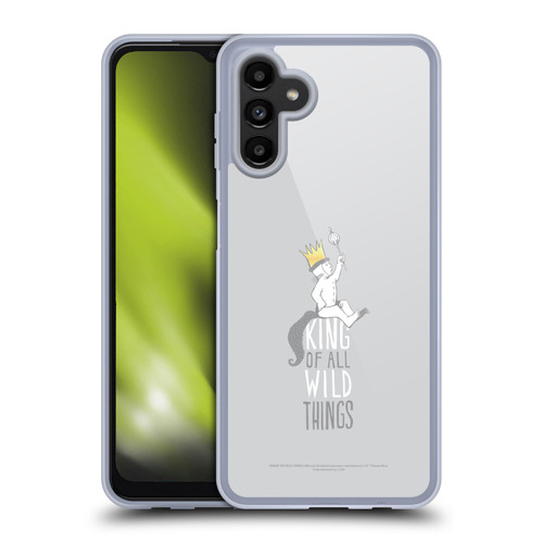 Where the Wild Things Are Literary Graphics King Soft Gel Case for Samsung Galaxy A13 5G (2021)