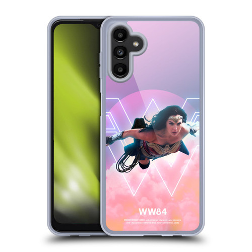 Wonder Woman 1984 80's Graphics Flying Soft Gel Case for Samsung Galaxy A13 5G (2021)