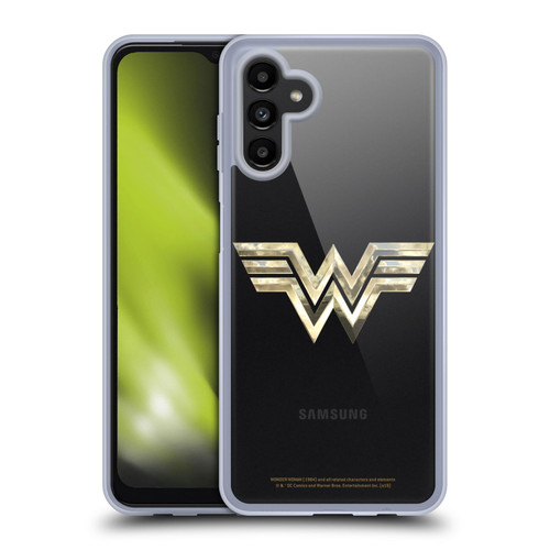 Wonder Woman 1984 Logo Art Gold Soft Gel Case for Samsung Galaxy A13 5G (2021)