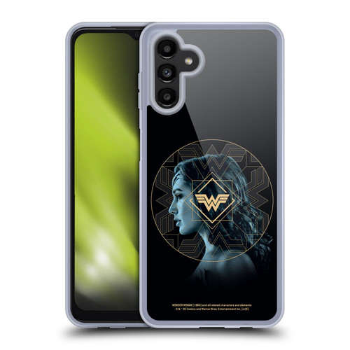 Wonder Woman 1984 Logo Art Gold Portrait Soft Gel Case for Samsung Galaxy A13 5G (2021)