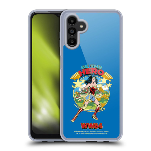 Wonder Woman 1984 Retro Art Be The Hero Soft Gel Case for Samsung Galaxy A13 5G (2021)