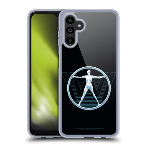 Westworld Logos The Vitruvian Man Soft Gel Case for Samsung Galaxy A13 5G (2021)