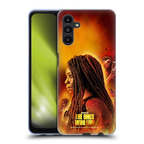The Walking Dead: The Ones Who Live Key Art Michonne Soft Gel Case for Samsung Galaxy A13 5G (2021)