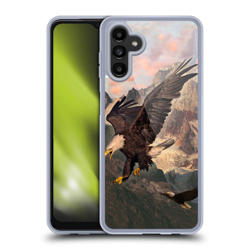 Vincent Hie Key Art Eagle Strike Soft Gel Case for Samsung Galaxy A13 5G (2021)