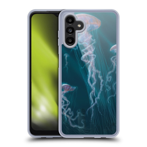 Vincent Hie Underwater Jellyfish Soft Gel Case for Samsung Galaxy A13 5G (2021)