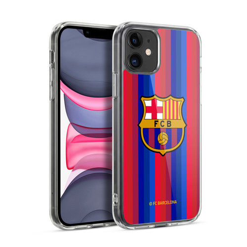 FC Barcelona 2026/27 Crest Kit Home Soft Gel Case for Apple iPhone 11
