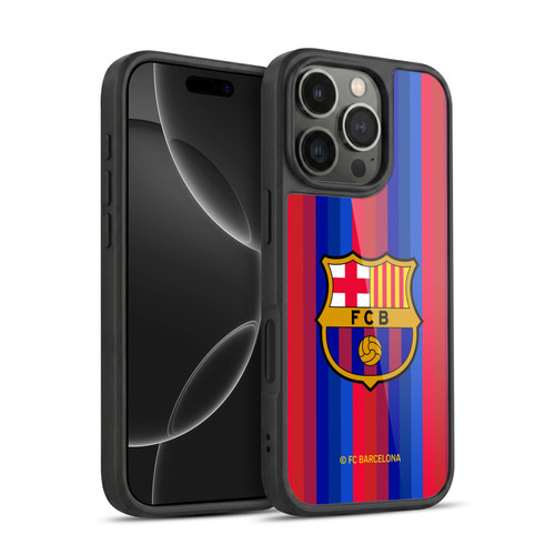 FC Barcelona 2026/27 Crest Kit Home Gel Armour Case For Apple iPhone 16 Pro