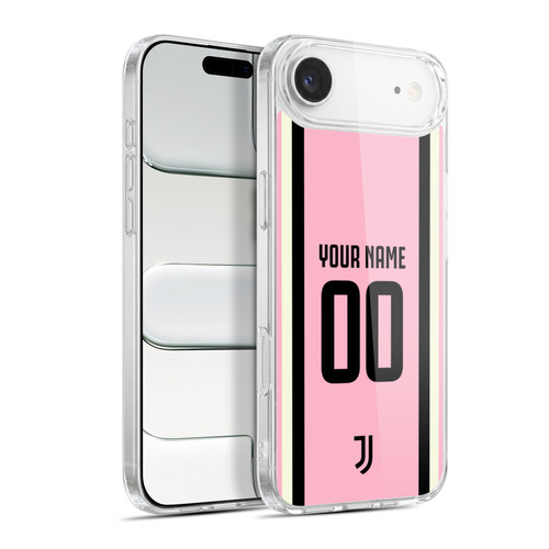 Custom Customised Personalised Juventus Football Club 2026/27 Kit Away Soft Gel Case for Apple iPhone 17 Air