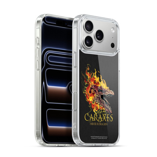 House Of The Dragon: Television Series Art Caraxes Soft Gel Case for Apple iPhone 17 Pro Max