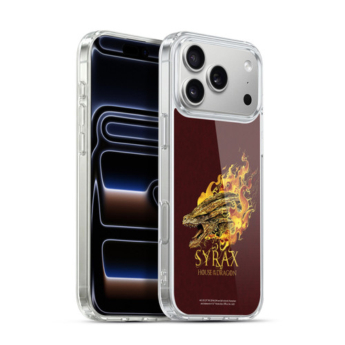 House Of The Dragon: Television Series Art Syrax Soft Gel Case for Apple iPhone 17 Pro Max