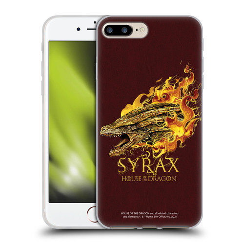 House Of The Dragon: Television Series Art Syrax Soft Gel Case for Apple iPhone 7 Plus / 8 Plus & MagSafe