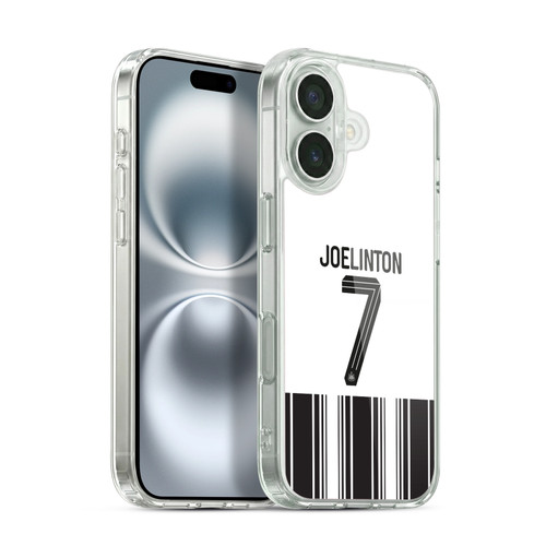 Newcastle United Football Club 2026/27 Players Home Kit 1st Group Joelinton Soft Gel Case for Apple iPhone 16 & MagSafe