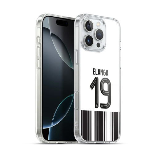 Newcastle United Football Club 2026/27 Players Home Kit 1st Group Anthony Elanga Soft Gel Case for Apple iPhone 16 Pro Max & MagSafe