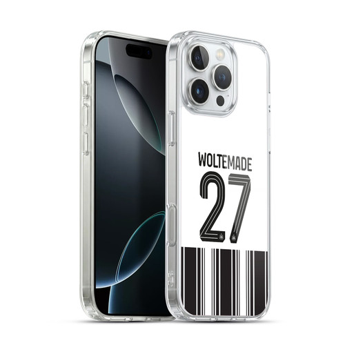 Newcastle United Football Club 2026/27 Players Home Kit 1st Group Nick Woltemade Soft Gel Case for Apple iPhone 16 Pro Max & MagSafe