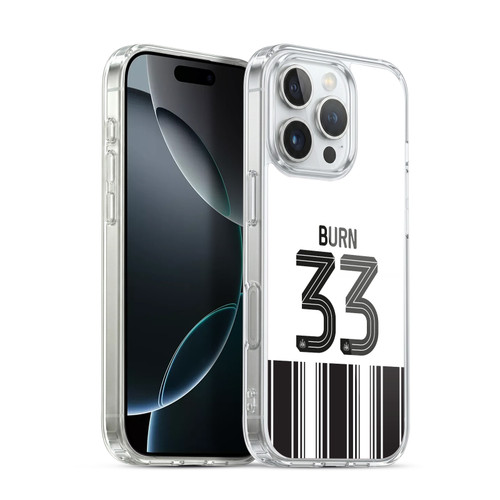 Newcastle United Football Club 2026/27 Players Home Kit 1st Group Dan Burn Soft Gel Case for Apple iPhone 16 Pro & MagSafe