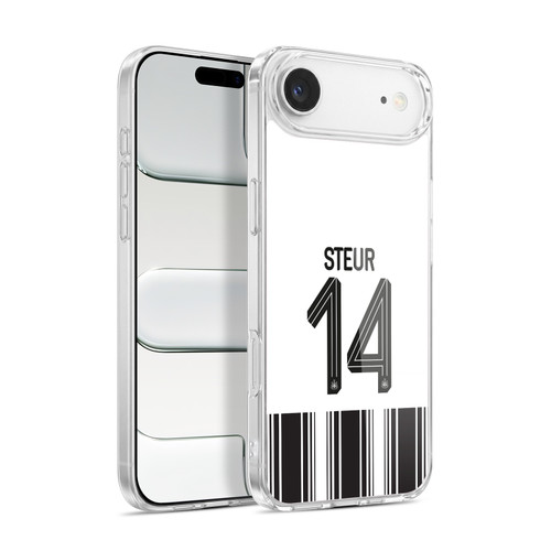 Newcastle United Football Club 2026/27 Players Home Kit 1st Group Sean Steur Soft Gel Case for Apple iPhone 17 Air