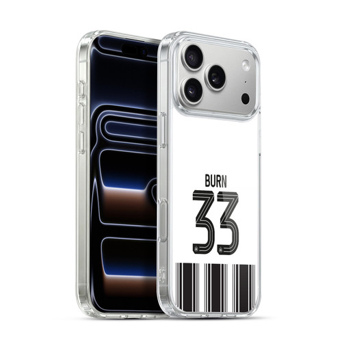 Newcastle United Football Club 2026/27 Players Home Kit 1st Group Dan Burn Soft Gel Case for Apple iPhone 17 Pro Max