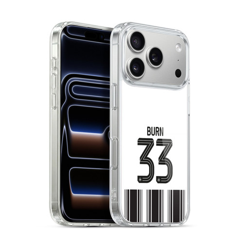 Newcastle United Football Club 2026/27 Players Home Kit 1st Group Dan Burn Soft Gel Case for Apple iPhone 17 Pro