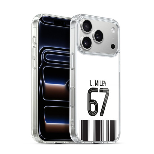Newcastle United Football Club 2026/27 Players Home Kit 1st Group Lewis Miley Soft Gel Case for Apple iPhone 17 Pro