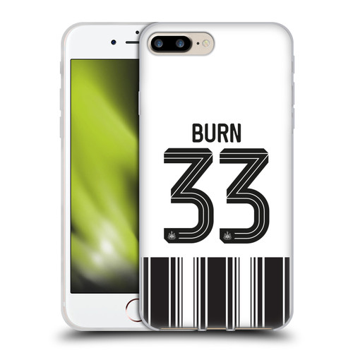 Newcastle United Football Club 2026/27 Players Home Kit 1st Group Dan Burn Soft Gel Case for Apple iPhone 7 Plus / 8 Plus & MagSafe