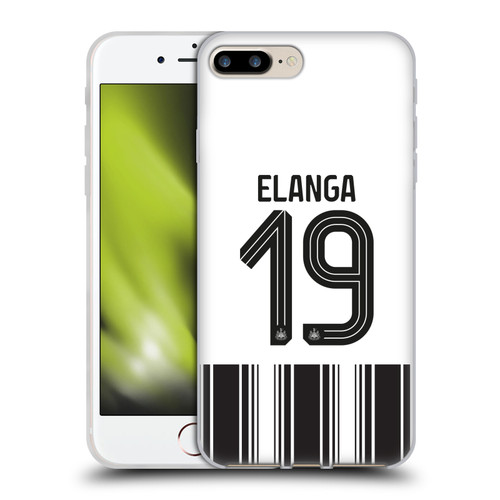 Newcastle United Football Club 2026/27 Players Home Kit 1st Group Anthony Elanga Soft Gel Case for Apple iPhone 7 Plus / 8 Plus & MagSafe