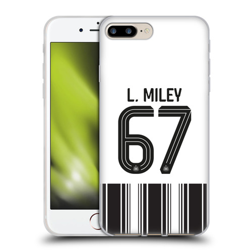 Newcastle United Football Club 2026/27 Players Home Kit 1st Group Lewis Miley Soft Gel Case for Apple iPhone 7 Plus / 8 Plus & MagSafe