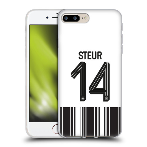 Newcastle United Football Club 2026/27 Players Home Kit 1st Group Sean Steur Soft Gel Case for Apple iPhone 7 Plus / 8 Plus & MagSafe