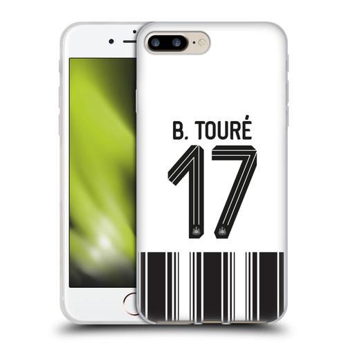 Newcastle United Football Club 2026/27 Players Home Kit 1st Group Bazoumana Touré Soft Gel Case for Apple iPhone 7 Plus / 8 Plus & MagSafe