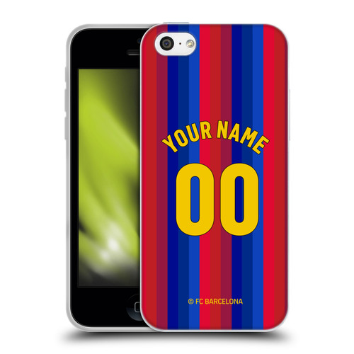 Custom Customised Personalised FC Barcelona 2026/27 Crest Kit Home Soft Gel Case for Apple iPhone 5c