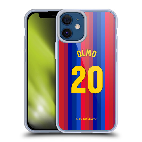 FC Barcelona 2026/27 Players Home Kit Dani Olmo Soft Gel Case for Apple iPhone 12 Mini & MagSafe