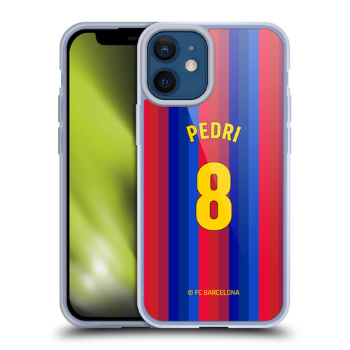 FC Barcelona 2026/27 Players Home Kit Pedri Soft Gel Case for Apple iPhone 12 Mini & MagSafe
