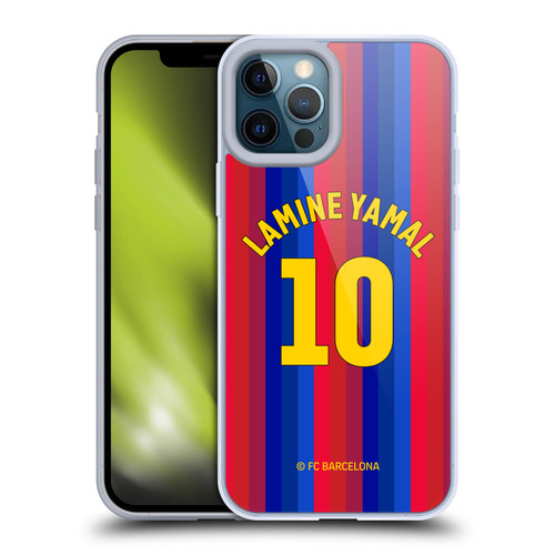 FC Barcelona 2026/27 Players Home Kit Lamine Yamal Soft Gel Case for Apple iPhone 12 Pro Max & MagSafe