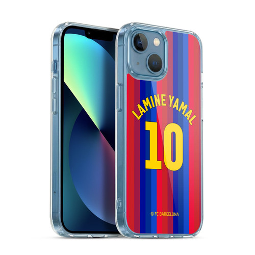 FC Barcelona 2026/27 Players Home Kit Lamine Yamal Soft Gel Case for Apple iPhone 13 Mini & MagSafe