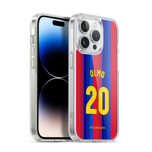 FC Barcelona 2026/27 Players Home Kit Dani Olmo Soft Gel Case for Apple iPhone 13 Pro & MagSafe