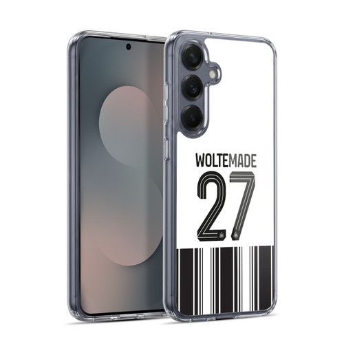 Newcastle United Football Club 2026/27 Players Home Kit 1st Group Nick Woltemade Soft Gel Case for Samsung Galaxy S25+ & MagSafe