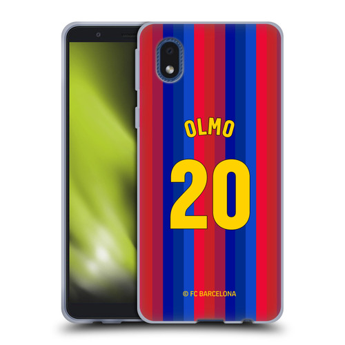 FC Barcelona 2026/27 Players Home Kit Dani Olmo Soft Gel Case for Samsung Galaxy A01 Core (2020)