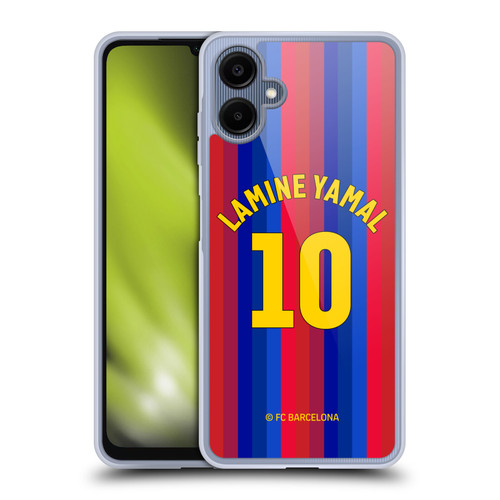 FC Barcelona 2026/27 Players Home Kit Lamine Yamal Soft Gel Case for Samsung Galaxy A06 4G / 5G