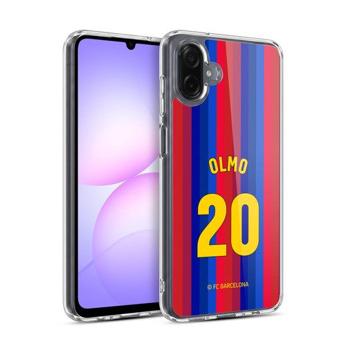 FC Barcelona 2026/27 Players Home Kit Dani Olmo Soft Gel Case for Samsung Galaxy A07 4G