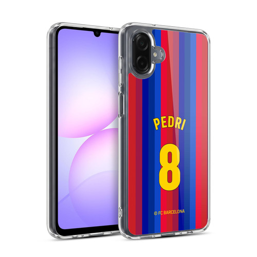 FC Barcelona 2026/27 Players Home Kit Pedri Soft Gel Case for Samsung Galaxy A07 4G