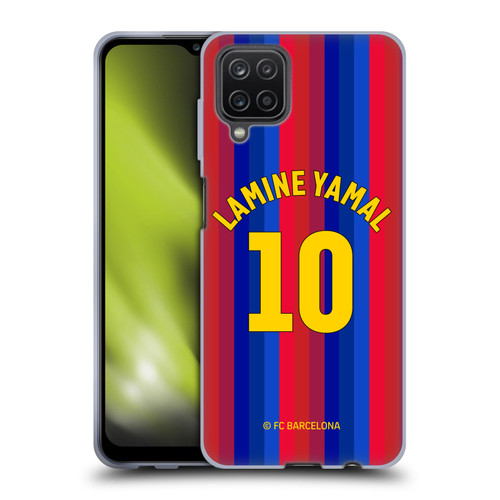 FC Barcelona 2026/27 Players Home Kit Lamine Yamal Soft Gel Case for Samsung Galaxy A12 (2020)