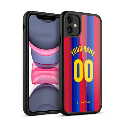 Custom Customised Personalised FC Barcelona 2026/27 Crest Kit Home Gel Armour Case For Apple iPhone 11