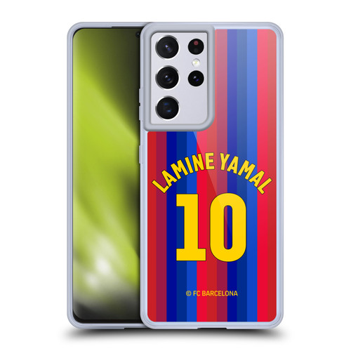 FC Barcelona 2026/27 Players Home Kit Lamine Yamal Soft Gel Case for Samsung Galaxy S21 Ultra 5G & MagSafe