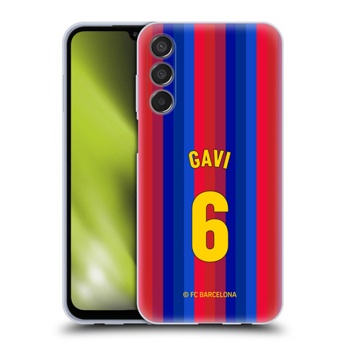 FC Barcelona 2026/27 Players Home Kit Gavi Soft Gel Case for Samsung Galaxy M15/F15 5G