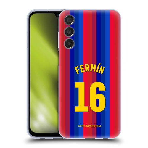 FC Barcelona 2026/27 Players Home Kit Fermín López Soft Gel Case for Samsung Galaxy M15/F15 5G